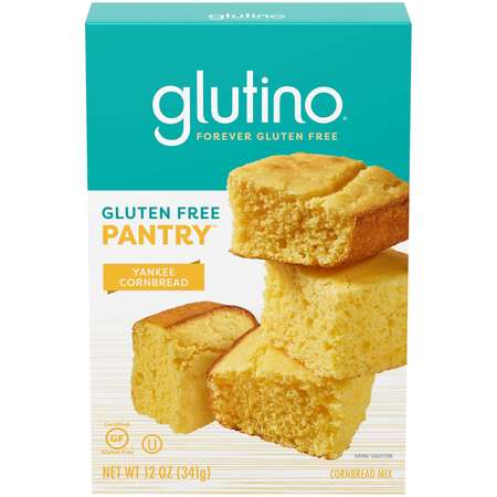 Glutino Glutino Gluten Free Yankee Corn Bread Mix 12 oz. Box, PK6 3788096105